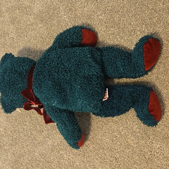 2001 Holiday Teddy 13" - Picture 2 of 9